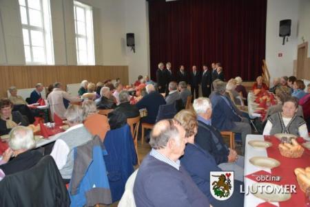 Srečanje starejših občanov KS Cven 1